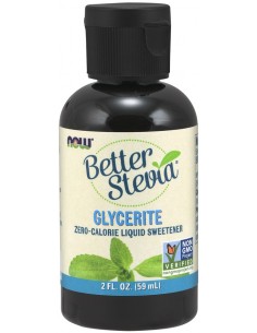 Better Stevia Glycerite de NOW Foods | Body Nutrition (FR)