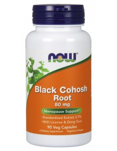 BodyNutrition | Black Cohosh Root 80mg NOW Foods