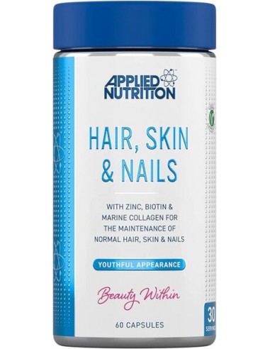 Hair, Skin & Nails (60 caps) de Applied Nutrition | Body Nutrition (FR)