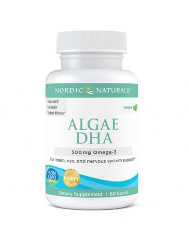 Algae DHA 500mg (60 softgels) von Nordic Naturals | Body Nutrition (DE)