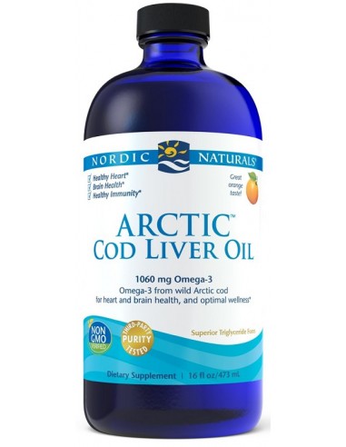 Arctic Cod Liver Oil Liquid von Nordic Naturals | Body Nutrition (DE)