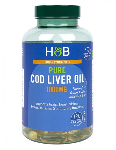Cod Liver Oil von Holland & Barrett | Body Nutrition (DE)