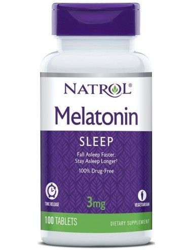 Melatonin Time Release de Natrol | Body Nutrition (FR)