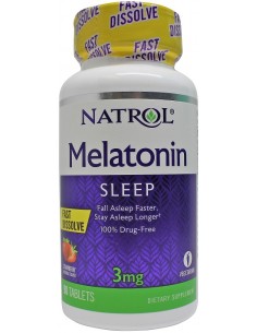 Melatonin Fast Dissolve von Natrol | Body Nutrition (DE)