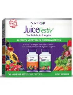 JuiceFestiv Daily Fruits & Veggies de Natrol | Body Nutrition (FR)