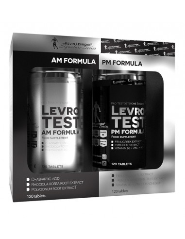 Levro Test AM PM Formula (2x120 Tabs) by Kevin Levrone | Body Nutrition (EN)