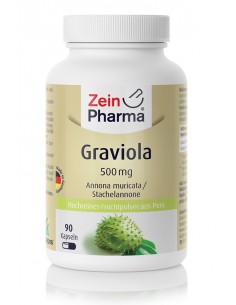 Graviola 500mg (90 caps) de Zein Pharma | Body Nutrition (FR)