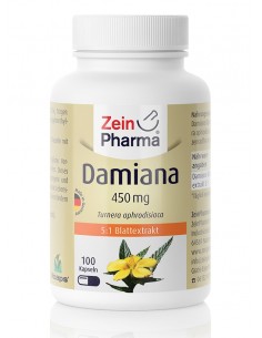 Damiana 450mg (100 caps) von Zein Pharma | Body Nutrition (DE)