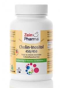 Cholin-Inositol 450/450mg (60 Kapseln) von Zein Pharma | Body Nutrition (DE)